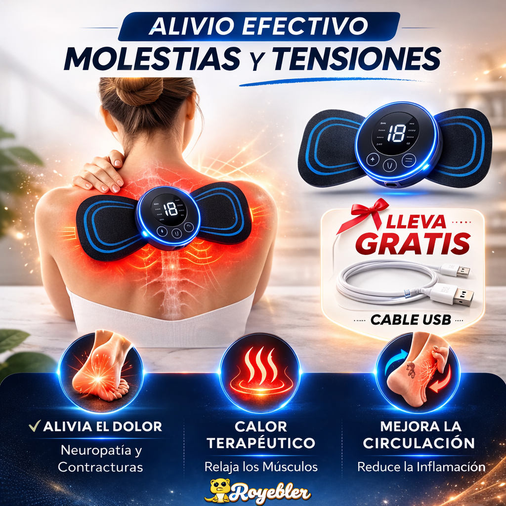 MASAJEADOR DE PIES ELECTRICO + BODYRELX