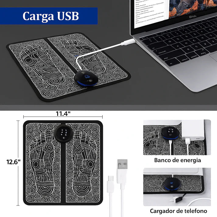MASAJEADOR DE PIES ELECTRICO + BODYRELX
